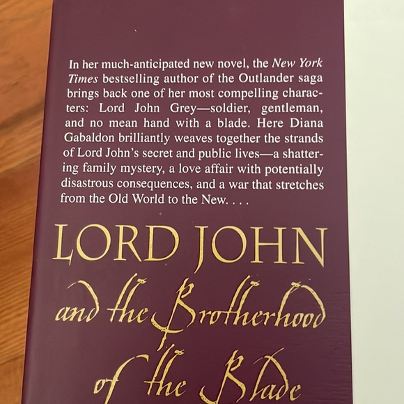 Diana Gabaldon
Lord John and the Brotherhood of the Blade - Picture 3 of 4